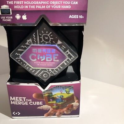 Merge Cube Hold Holograms in Your Hand Virtual Game Toy for Android and Iphone