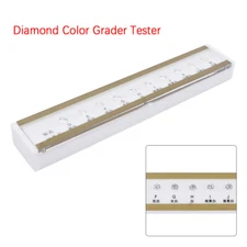 Diamond Color Grading Color Tester Tool GIA Master Set D-M Colorimetric 10