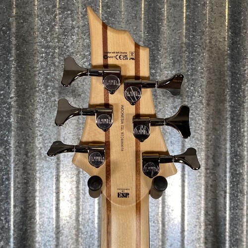 ESP LTD B-206SM Natural Satin 6 String Bass LB206SMNS #0038 Used - Picture 4 of 11