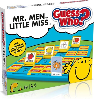 Winning Moves Mr Men and Little Miss Guess Who? Board Game
