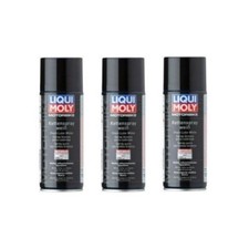 3XKettenspray LIQUI MOLY 1591 Motorbike Kettenspray weiß Spezialfett Dose 400 ml