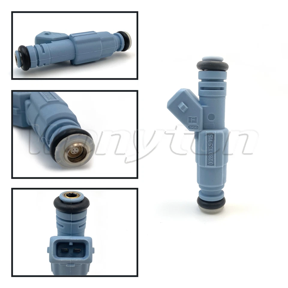 6Pcs Fuel Injectors 0280155715 For 1998 Ford Mercury Sable 3.0L V6 - Imagem 2 de 4