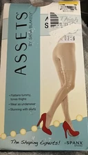 SPANX Assets MID-THIGH SHAPER COLOR NUDE SIZE 2