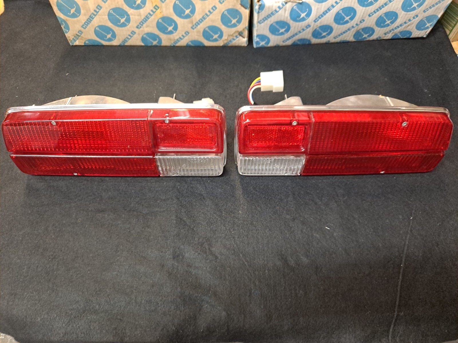 NOS (New Old Stock) ORIGINAL Carello Tail lights: Maserati, Pantera, Alfa Romeo