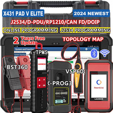 2025 LAUNCH X431 PAD V PAD 5 Elite Car Diagno...