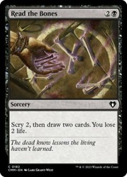 Read the Bones - Commander Masters #182