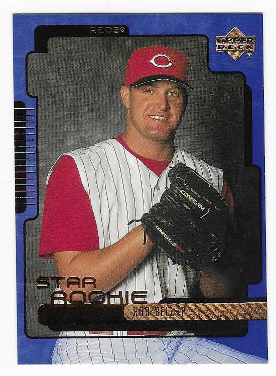 2000 Upper Deck Star Rookies Rob Bell Cincinnati Reds Baseball Card #288 RC