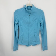 Lululemon forme Jacket in blue, made from Luon fabric sz 4