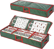 Underbed Gift Wrap Organizer,Gift Wrapping Paper Storage Container,Holds up to 2
