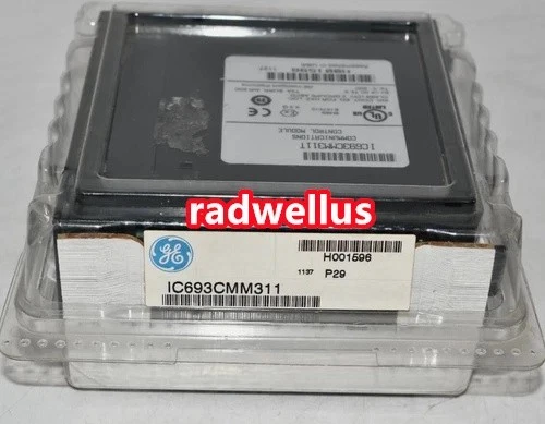 New Factory Sealed GE IC693CMM311 Fanuc Communications Control Module - Image 2 of 3