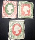 HELIGOLAND  Hinged  Lot Of 3 Stamps — photo 2