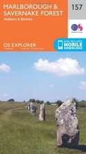 Image of OS Explorer Map (157) Marlborough and Savernake Forest by Ordnance Survey | 2015