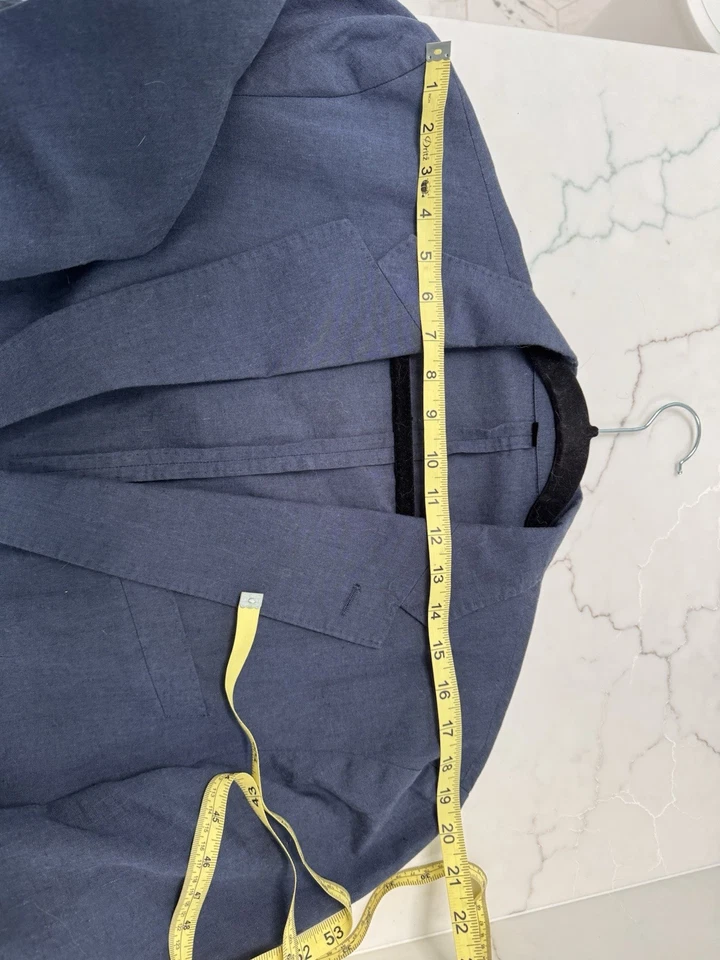 Blazer J Crew Ludlow Para Hombres 42R Lino No Estructurado Algodón Somelos Portugal Chaqueta Foto 2 de 4