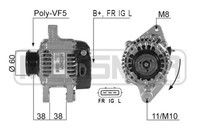 Messmer Lichtmaschine Generator 70A 14V FüR Toyota Yaris 1.0 1.4 D-4D