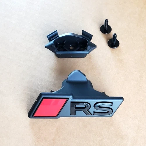 Original Audi RS3 lettering type 8Y from 2025 radiator grille emblem badge logo