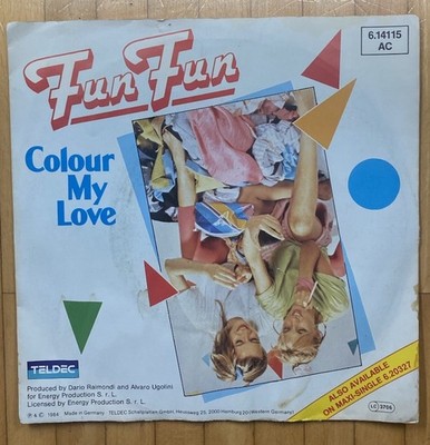 Fun Fun - Colour my Love - 7'' Vinyl Single (VG/F)