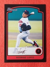 2003 Bowman Uncirculated Silver Rodrigo Lopez Card #134 Serial #209/250