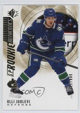 2020-21 SP Retail SP Rookie Authentics Gold 221/999 Olli Juolevi #132 5c2