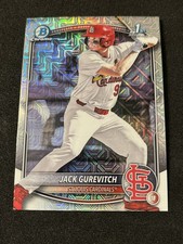 Jack Gurevitch 2025 1st Bowman Draft Chrome Mega Box Mojo Refractor #BDC-150