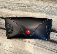 Ray-Ban  FerrariRay-Ban Soft Case for Glasses/Sunglasses Black/Red Snap Closure