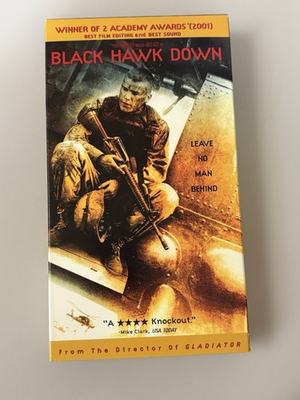 #ad Black Hawk Down VHS 2001 EXCELLENT CONDITION $9.99