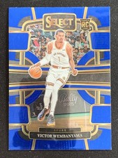 Victor Wembanyama 2023-24 Panini Select Concourse Blue Base RC #87 -QH3