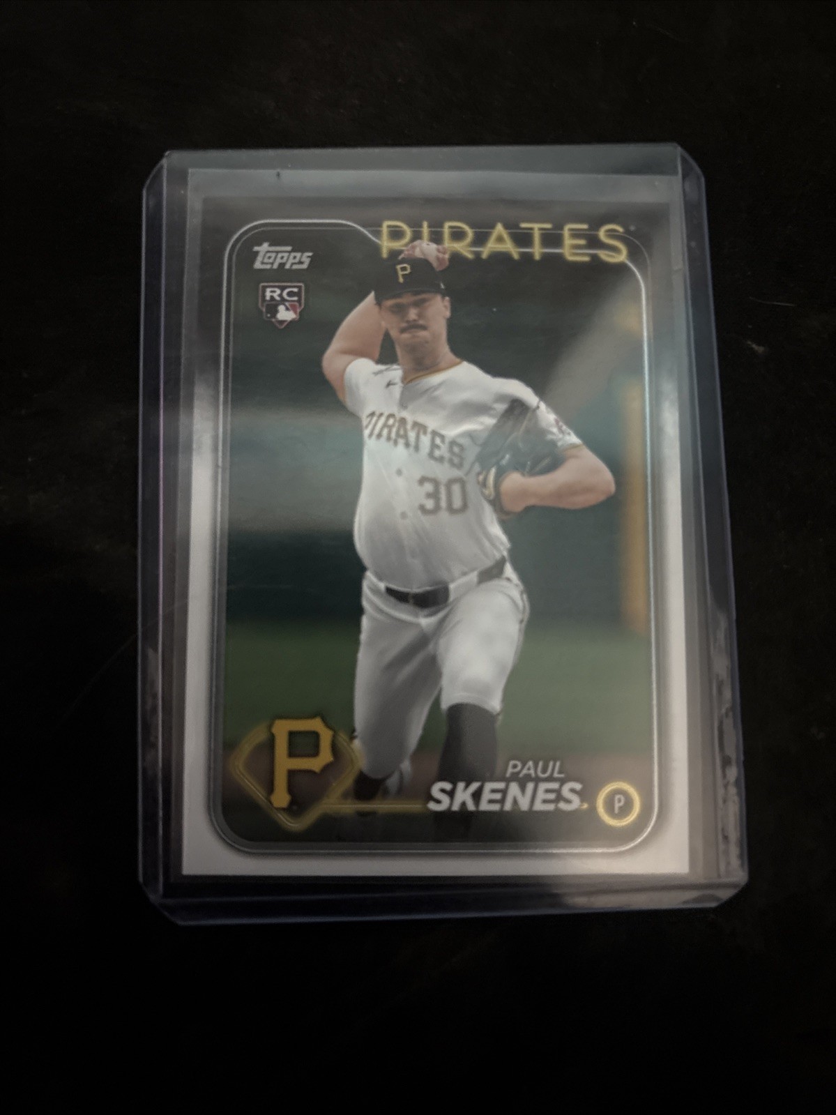 2024 Topps Update Series - Paul Skenes #US100 White uniform (RC)