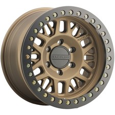 Raceline Rt951bz Ryno Beadlock 17x9 6x135 -12mm Bronze Wheel Rim 17 Inch