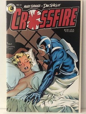 ECLIPSE Crossfire #12 June 1985 Dave Stevens Marilyn Monroe Cover VF+