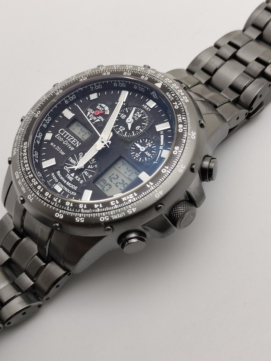 Citizen Promaster U600-T011560 Chronograph World Time Eco Drive 