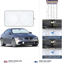 Econour Car Windshield Sun Shade, Front Window Sun Blocker for SUVs,Sedan