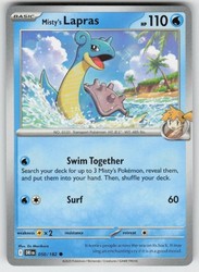 Misty's Lapras 050/182 Destined Rivals
