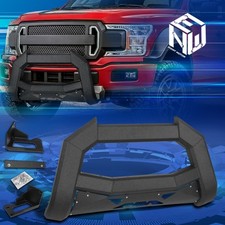 J2 For 99-07 Ford F250-f550 Sd Black Bat Face Bull Bar Front Bumper Grille Guard