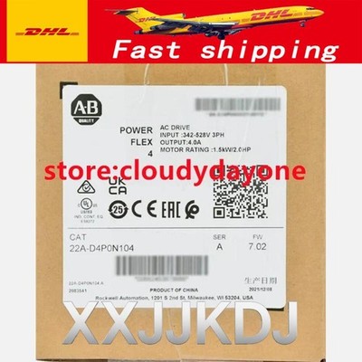 Original 22A-D4P0N104 / A PowerFlex 40 5.5 kW 7.5 HP AC Drive