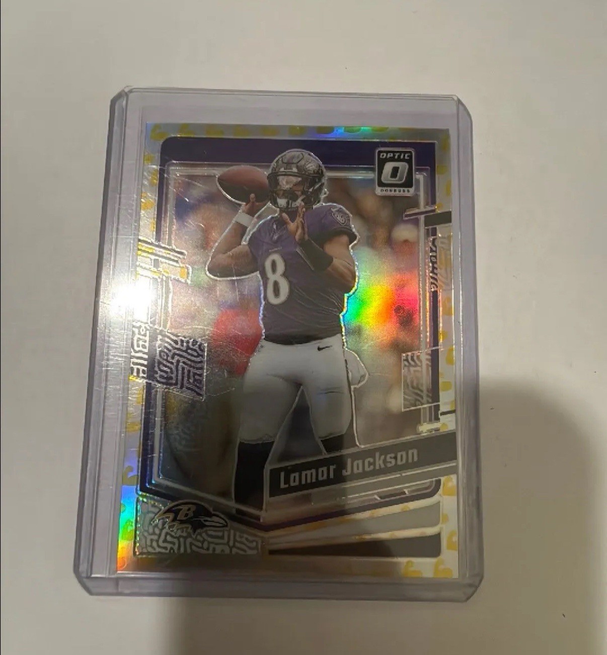 2023 Panini Donruss Optic - Lamar Jackson #14 Flex Prizm /149