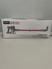 Comvtu Cordless Vacuum Cleaner Rechargeable with 2600mAh Detachable Battery