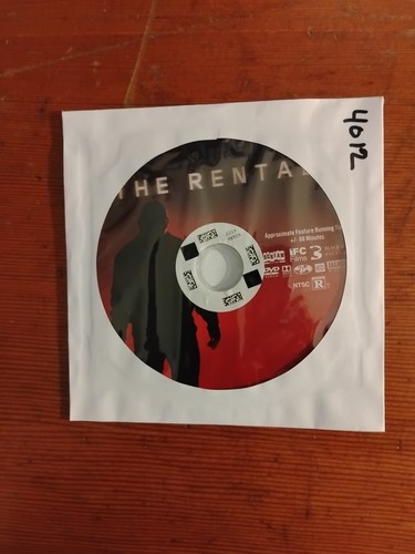 The Rental (DVD, 2020) Rdbx Disc Only 4012
