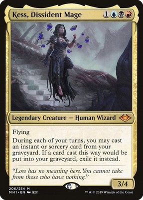 Kess, Dissident Mage / Magierin  - MODERN HORIZONS -  englisch  (n-mint)  Mythic
