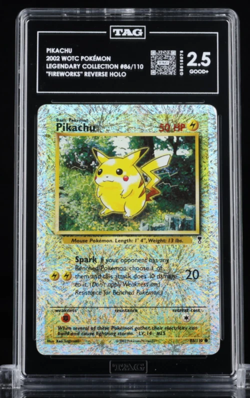 Pikachu Pokémon TCG Legendary Collection Individual Collectible