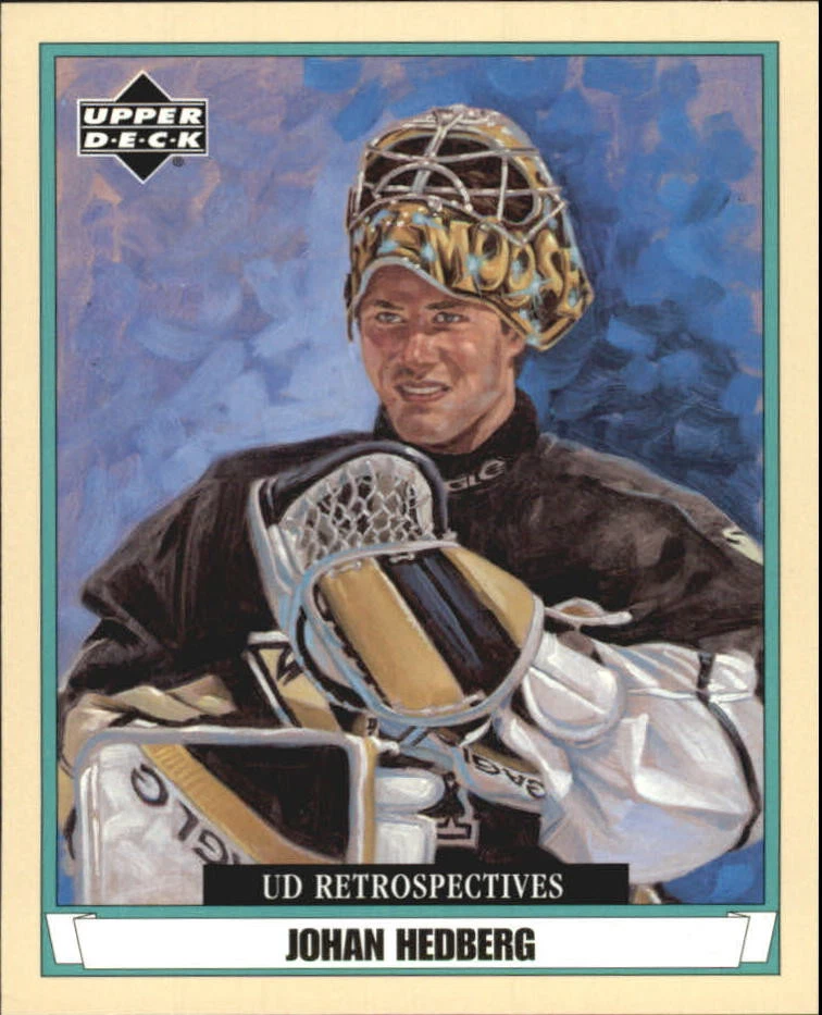 Johan Hedberg trading card