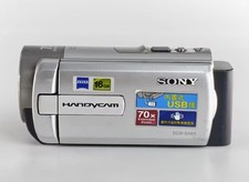 Sony Handycam DCR-SX85 Silver Digital Video Camcorder 70x Zoom Camera 95 New