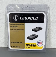Leupold QRW Remington 700 Matte Quick-Release Weaver-Style 2pc Scope Base 49841