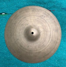Zildjian 14" Hi-Hat Vintage 1970's stamp