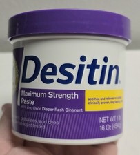 Desitin Maximum Strength Diaper Rash Cream 40 Zinc Oxide 16oz - Expires 11/2027