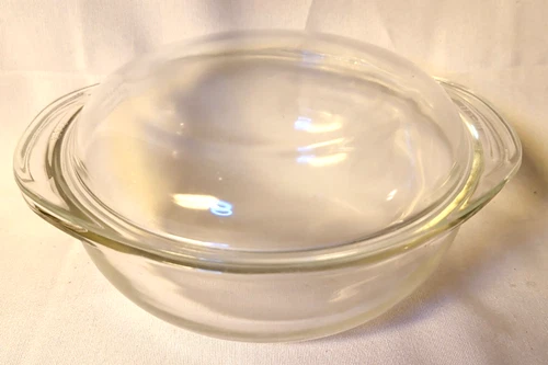 Vintage PYREX #023 Casserole Dish w/ Handles 1.5qt - With Dome Lid 683-C ~ USA