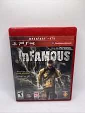 inFamous (Sony PlayStation 3, 2009) Greatest Hits PS3 Complete CIB Tested