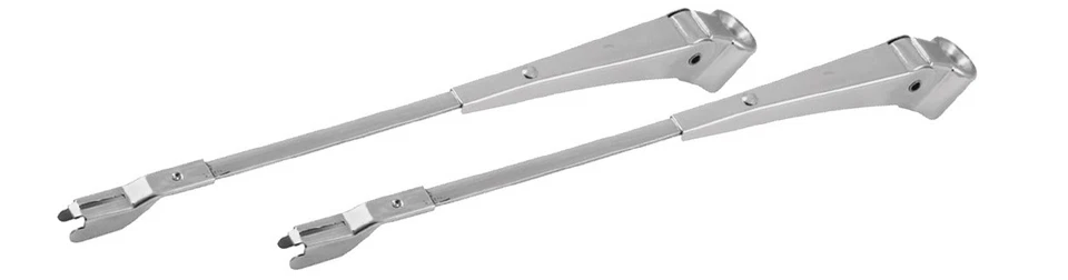 NEW Windshield Wiper Arm Set - Stainless 1937-39 Ford Closed Car & Pickup - Imagen 1 de 1
