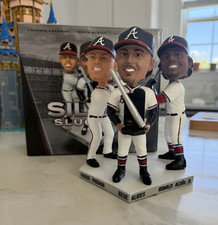 Braves 2019 Silver Slugger Award Winners SGA Bobblehead Freeman Albies Acuña
