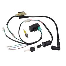 Rebuilt Ignition CDI Wiring Kit Harness for 50cc 70cc 90cc 110cc 125cc Stator
