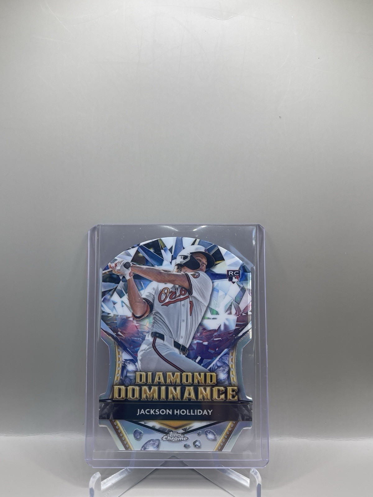 2024 Topps Chrome Update Jackson Holliday RC Diamond Dominance Orioles SSP